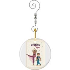 Brown Christmas Tree Ornaments Famgem Ornaments Ceramic Charm with Hook Crystal Handmade Stuffer - Brown Christmas Tree Ornament