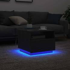 vidaXL with LED Lights 50 x 49 x 40 cm Coffee Table