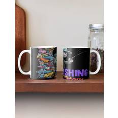WHIBOS Funny Love Fishing Coffee Mugs 11oz Halloween Cup & Mug