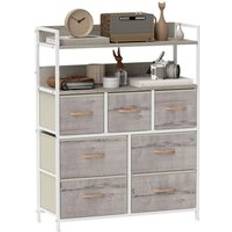 Chest of Drawers on sale Homcom Bedroom Drawers 7 Dresser Chest of Drawer