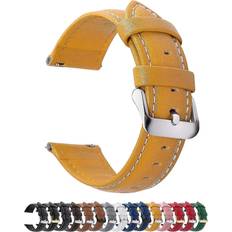 22mm Watch Straps For Men Women Leather Replacement Bands
