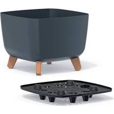 Pots, Plants & Cultivation URBN Living Square Gracia Planter Flower Pot With Legs Decorative Box 30