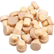 Wood Bottle Stoppers Maxpower 30 Pc Wine T Shaped Wooden Bottle Stopper