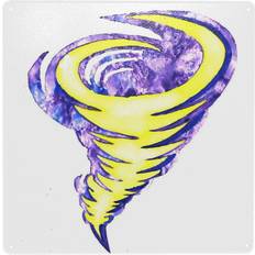 Yellow Wall Decor WHIBOS Metal Tin Sign 12x12 in Décor Wall Decor