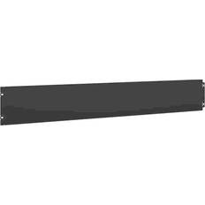Plenkanter vidaXL Lawn Edgings 50 Pcs Black 15x103 cm Cold-rolled Steel