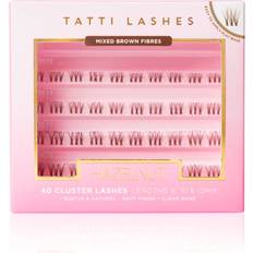 Vitamins False Eyelashes Tatti Lashes Invisi-Lash Kit - Hazelnut Au Natural - Brown