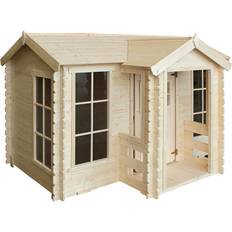 Kinderspielhaus Aus Holz B241 x T178 x H151 cm