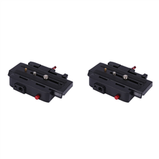 Jojomino 2X Quick Release Plate for 577 501 500AH 701HDV Aluminum Camera Tripod Clamp