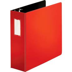 Business Source 4 Slanted D-Ring Binders