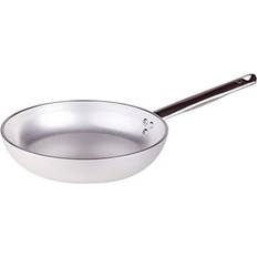 Pentole Agnelli Aluminium Professionell Strålande Stekpanna 5 mm Tjock med Rörformat Stålhandtag 28 cm 28 cm