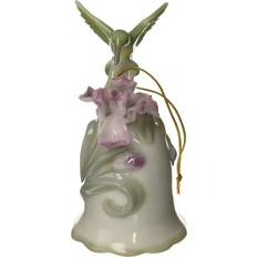 Cosmos Gifts Fine Porcelain Hummingbird with Iris 4-Inch Figurine