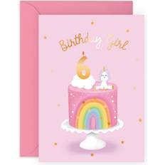 Central 23 Central 23 Sixth Birthday Card Happy 6th Birthday Card