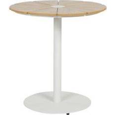 Cafebord ø70 Fiola Fiola Cafebord Ø70 Trælook Hvid Sofabord 70cm