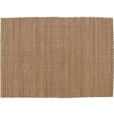 Bamboo Cloths & Tissues Bamboomn Bamboo Placemat Sushi Rolling 18.5 x 13 in 4 pcs Place Mat Brown
