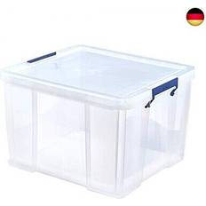 Fellowes Bankers 48L Plastic Box with Lids Storage Box