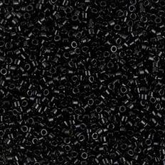 Arts & Crafts Miyuki Delica Bead 110 Opaque Black Bulk Bag DB001050