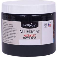 Arts & Crafts Handy Art Handy Art Nu Master Heavy Body Acrylic Paint 16 ounce Mars Black