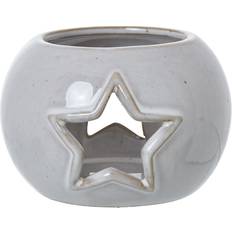 Ceramic Candle Holders Hill Interiors White Ceramic Star Cut-Out Round Tealight Candle Holder