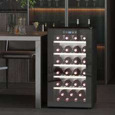 Wine Coolers Homcom 41 Bottle Wine Cooler Fridge