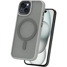 Shein Koolife pc Magnetic Charging Shockproof OilSprayed Feel Phone Case With Personality Frame Design Large Camera Hole PCTPU Protection Case Compatib