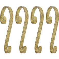 Stockings Haute Decor Gold Foil Holders 4 Pack Stocking