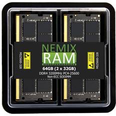 Nemix RAM 64GB DDR4 3200MHz SODIMM