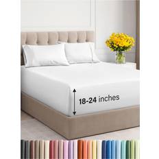 Textiles CGK Unlimited Extra Deep Twin XL Set 4 Piece Bed Sheet