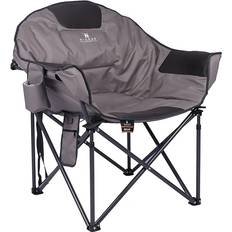 HI-GEAR HI-GEAR Dallas Heated Moon Chair, Grey