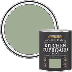 Green - Wood Paints Rust-Oleum Bramwell Matt Cupboard Wood Paint Bramwell 0.75L