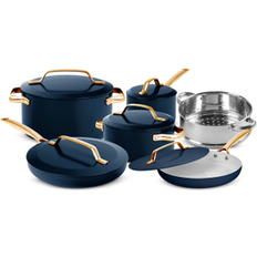 Gotham Steel Modern 11-Piece Ultra Performance Cookware Set with lid 11 Parts