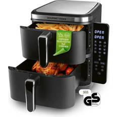 Fritteusen GOURMETmaxx FryUp Vertikale Doppelkammer 10L