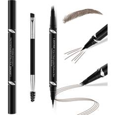 Lavone 2-In-1 Dual-ended Waterproof Eyebrow Pencil - 4 Tip