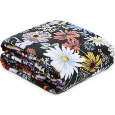 Vera Bradley Oversized Fleece Plush Throw Blanket Daisies Blankets
