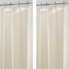 iDesign PEVA Shower Curtain Liner Set of 2