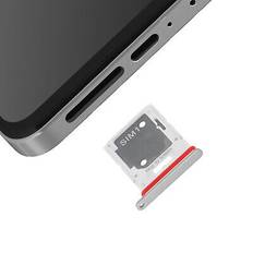 SIM Card Trays Clappio Sim Card Tray for Xiaomi Redmi Note 11 Pro Dual Nano Sim White