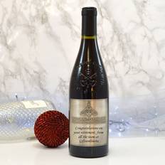 Personalised Chateauneuf Du Pape Wine With XH558 Vulcan Label