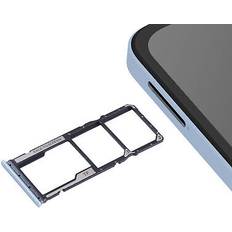 SIM Card Trays Clappio Sim Card Drawer for Xiaomi Poco C65 Dual Nano Sim and Micro-Sd Blue