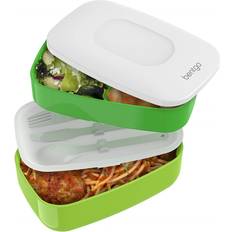 Bento Classic Adult Bento Box All-in-One Stackable Lunch Box