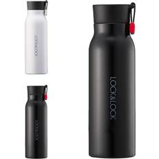 Lock & Lock Cups & Mugs Lock & Lock nLock Name Tumbler Black 12oz BPA-Free Double Wall Stainless Steel Vacuum Insulated Tumbler Travel Mug