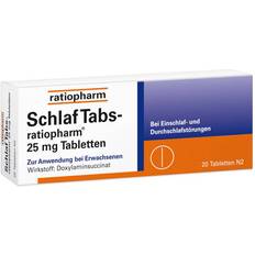 Schlaftabs-ratiopharm 25mg 20Stk. Tablette