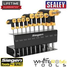 Sealey Hex Keys Sealey T-Handle TRX-Star Security Set 10pc Hex Key