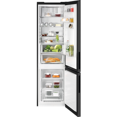 Sort Køle/Fryseskabe AEG 8000 ORC8M362BL Fritstående Kølefryseskab Sort
