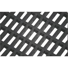 Black Plastic Flooring COBA Double Weave Per M 10 x 22 mm Black