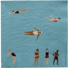 Fine Little Day Swimmers Papirservietter 33x33 cm 25-pak Flerfarvet
