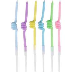 Godan Tårtljus Pastell Spiral 6-pack