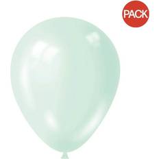 Latex Balloons Pack Of 100 Mint Macaroon One Size