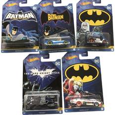 Hot Wheels Batman 2022 Batmobile Complete Set of 5 Diecast Vehicles Mi