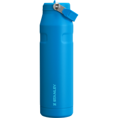 Water jug with straw Stanley 36 oz. IceFlow Flip Straw 2.0 Bottle, Azure Water Bottle