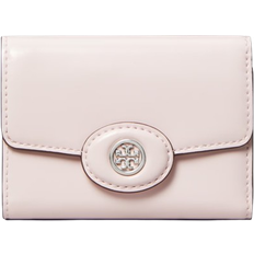 Tory Burch Small Robinson Spazzolato Wallet - Powder Pink