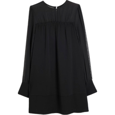 River Island Long Sleeve Mini Dress - Black